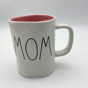 Rae Dunn Artisan Collection by Magenta MOM Ceramic Mug Pink Interior